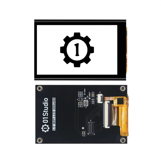 01Studio CanMV K230 AI Development Board Full Kit with 3.5-Inch MIPI Touch Display
