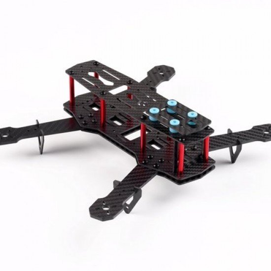 CARBON FIBER QUADCOPTER FRAME 4 AXIS 250MM CARBON FIBER QUADCOPTER FRAME 4 AXIS 250MM