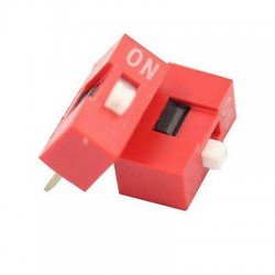 1 Pin Flat Dip Switch