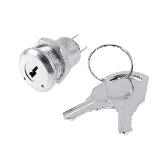 Electronic Key ON OFF Lock Switch with Keys