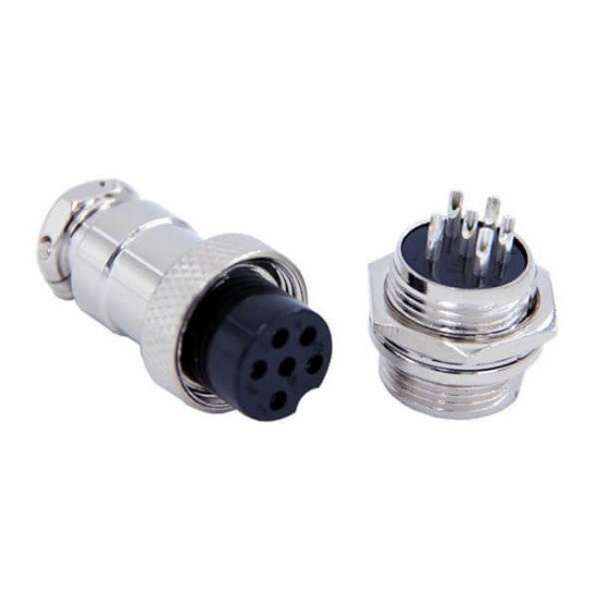 6 Pin aviation Plug