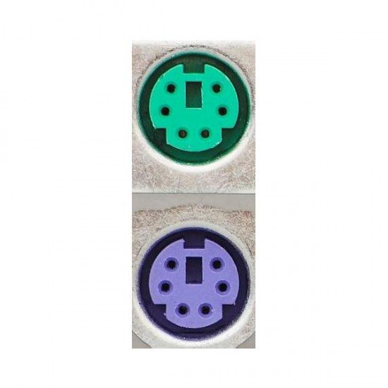Double PS2 Connector Socket 6 Pin Female