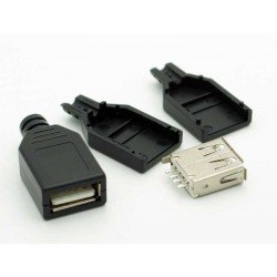 Female USB connector