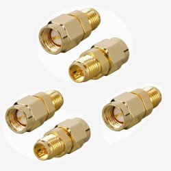 RF connector RP-SMA male to SMA female