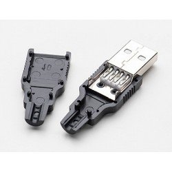 Male USB connector