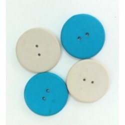 UHF High Temperature Button Cloth Tag