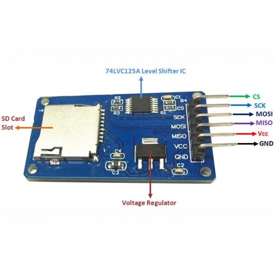 Micro SD Card Adapter Module Micro SD Card Adapter Module